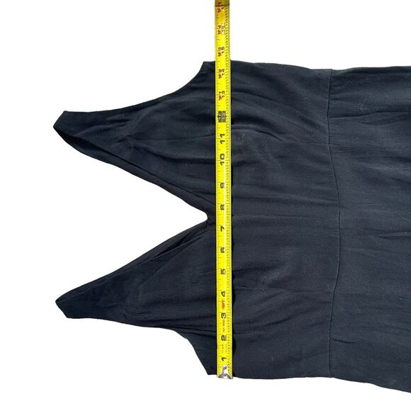 Anthropologie HD In Paris Women’s 0 Embroidered‎ Wide Leg Jumpsuit Black Western - Picture 9 of 12